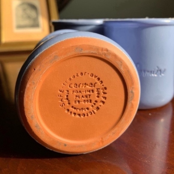 Set of 2 Zodiac & 2 Plain La Fermiere Glazed Terra Cotta
Mini Pots - Picture 6 of 8